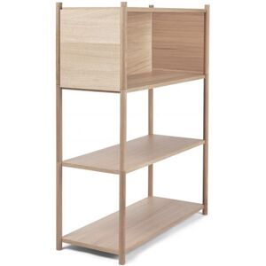 Gejst Sceene Bookcase B 93x122 cm - Light Oak