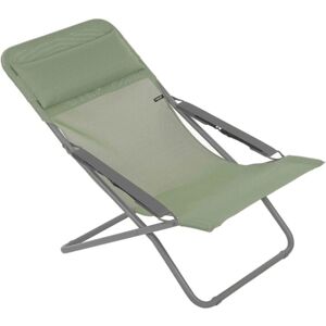 Lafuma Deckchair Transabed SH: 34 cm Batyline ISO - Moss