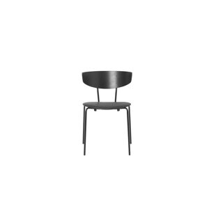 Ferm Living Herman Chair Aniline H: 74 cm - Black/842 Black OUTLET
