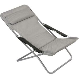 Lafuma Deckchair Transabed SH: 34 cm BeComfort - Silver