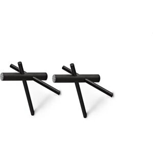 Normann Copenhagen Sticks Knage H: 14,5 cm - Sort