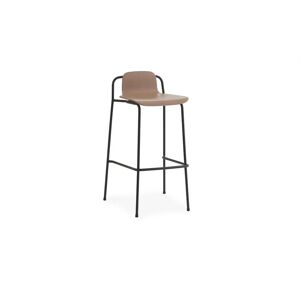 Normann Copenhagen Studio Barstool 75cm - Sort/Brun