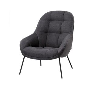 Wendelbo Mango Chair SH: 40 cm - Black Powder Coated Steel/Remix 163