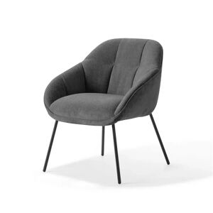 Wendelbo Mango Mini Chair SH: 46 cm - Black Powder Coated Steel/Remix 163