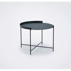 HOUE EDGE Tray Table Ø: 62 cm - Pine Green/Black