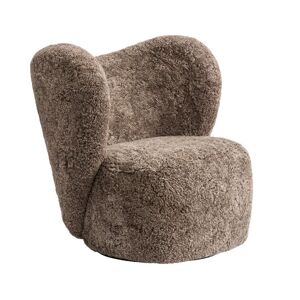 NORR11 Little Big Chair SH: 41 cm - Sheepskin Sahara