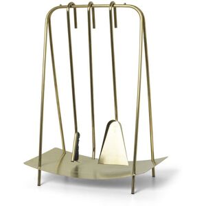 Ferm Living Port Fireplace Tools 39x55x24 cm - Brass