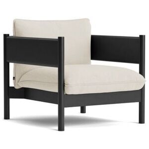 HAY Arbour Club Armchair SH: 40 cm - Vidar 1511 / Black Water-Based Lacquered Solid Beech