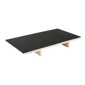 HAY CPH 30 Extendable Leaf 50x90 cm - Oak Plywood/Black Linoleum