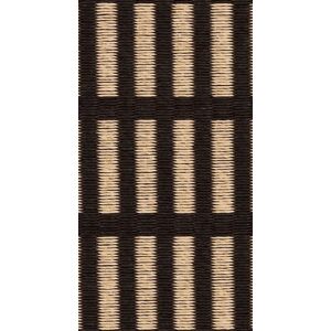 Woodnotes New York Carpet Sewn Edges 80x200 cm - Black/Natural