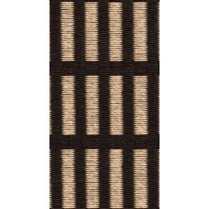 Woodnotes New York Carpet Sewn Edges 140x200 cm - Black/Natural