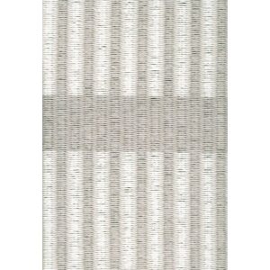 Woodnotes Cut Stripe Carpet Sewn Edges 80x200 cm - Stone/White