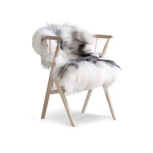 Sibast Furniture Sibast Icelandic Sheepskin 110-130x61-80 cm - Naturligt Hvide og Sorte Nuancer