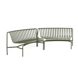 HAY Palissade Park Dining Bench In-In Starter Set/Set Of 2 L: 295,5 cm - Olive