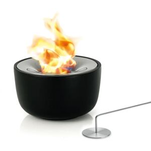 Blomus Fuoco Tabletop Gel Firepit Ø: 18,5 cm - Black