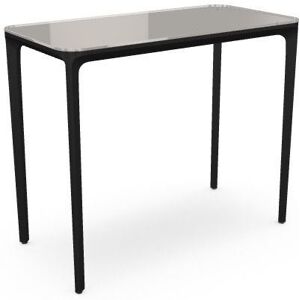 SOVET Slim 4 Legs Console L: 90 cm - Black/Glass Clay