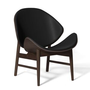 Warm Nordic The Orange Lounge Chair SH: 38 cm - Smoked/Black