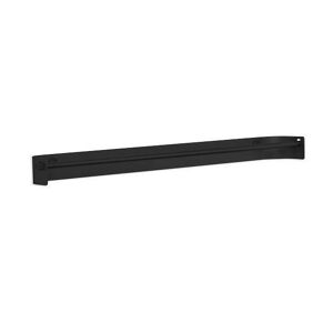 Form & Refine Arc Towel Bar Single L: 62 cm - Black Steel OUTLET