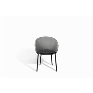 Mindo 114 Dining Chair SH: 46 cm - Dark Grey