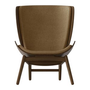 Umage The Reader Wing Chair SH: 43 cm - Sugar Brown/Mørk Eg