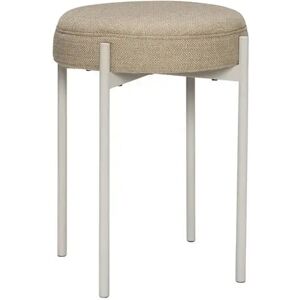 Hübsch Silo Stool SH: 43 cm - Grey/Sand