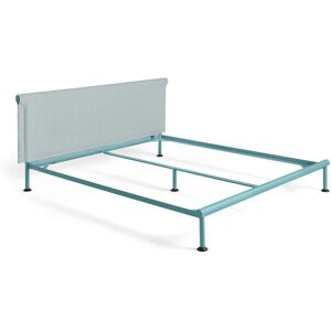 HAY Tamoto Bed Incl. Support Bar & Leg 180x200 cm - Mint Turquoise/Linara 499