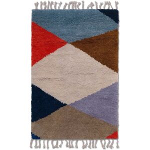 Ferm Living Harlequin Knotted Rug 120 x 80 cm - Multi