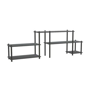 Woud Elevate Shelving System 8 - Black