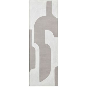 Kristina Dam Studio Relief Artwork Vol. 1 90x30 cm - White Beige Cotton/Coated Iron