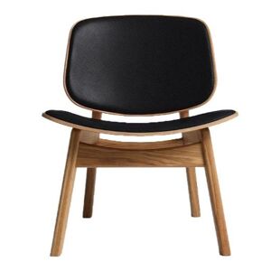 Ro Collection Pandora Lounge Sæde- og Rygpolstret SH: 39,1 cm - Oiled Oak/Standard Black