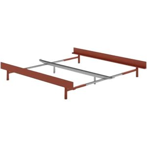 Moebe Adjustable Bed Frame 179x90/180 cm - Terracotta