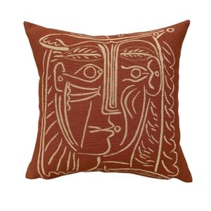 Poulin Design Picasso Pude 45x45 cm - Woman's Head With Hat (1962)