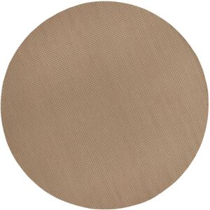 Fabula Living Mist Tæppe Ø: 240 cm - Beige/Brun