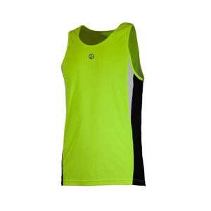 Rogelli Herren ärmelloses Laufoberteil Darby ,Mehrfarbig(Fluor-Yellow/Black/White),XXXL