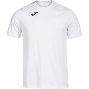 Joma Herren Kurzarm-Sport-T-Shirt Leicht und atmungsaktiv Ideal für alle Sportarten Combi 2XL-3XL- Weiß