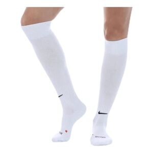Nike unisex adults' knee high classic football Dri-FIT football socks, white, 38-42 EU