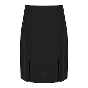 Trutex Limited Girl's Twin Kick Plain Skirt, Graphite, 13 Years (Manufacturer Size: W26/L20)