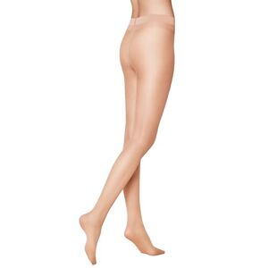 KUNERT Chinchillan 20 denier transparent tights, non-laddering mesh, with pressure-free, feel-good waistband, matt shimmer, 20 denier 48/50