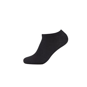 Camano Men's 3003 Ca-Soft Sneaker 7 Paar Ankle Socks, Black (black 05), 9/11 (Manufacturer size: 43/46)