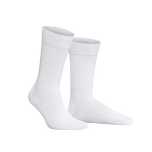 Hudson socks men white (white 0008) FR: 43-44 (manufacturer size: 43/44), 8 pairs