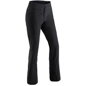 Maier Sports Marie Women's Slimfit Softshell Ski Trousers, black, 38