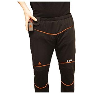 Alpenheat Unisex Opvarmede underbuks Beheizte Unterziehhose, Schwarz, AJ6-L EU