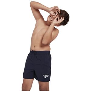 Speedo Jungen Solid Leisure Wassershorts, Blau (Navy), M