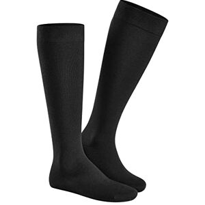 Hudson Men's Knee-High Socks, Black (Black 0005), 7.5/8 (Manufacturer size: 41/42)