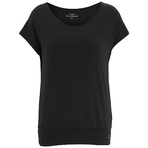 Venice Beach Sport-T-Shirt für Damen mit lockerer Schnittform und Bund am Saum RIA XS, Black