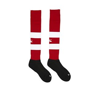 Canterbury Men's Clothing Rubber Game Socks Rugby Socks Flags Red XL (Superking)