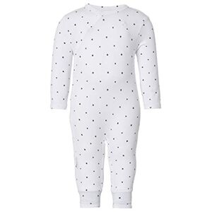 Noppies Lou Romper Baby and Children's Unisex (U Playsuit Jrsy Lou Aop) White Starred, size: 74