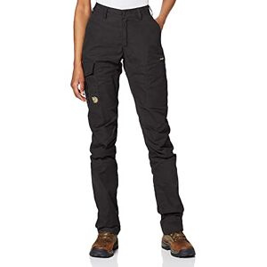 Fjäll Räven Fjallraven Damen Hose Karla Pro Curved, Dark Grey, 34, 89727