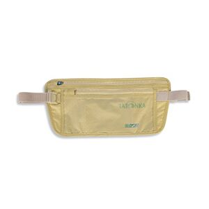 Tatonka Skin Moneybelt Int. RFID B Flache Bauchtasche mit TÜV-zertifiziertem RFID-Blocker und zwei Reißverschluss-Fächern Hüfttasche für Frauen und Männer, 14 x 28 cm
