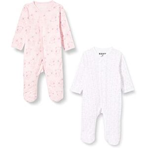 HIKARO Care Baby Girls Sleepsuit, 2 Pack